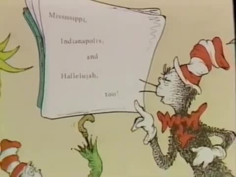 I Can Read with My Eyes Shut! by Dr. Seuss (Dr. Seuss Beginner Book Video)