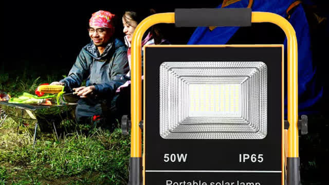 Portable Emergency lamp Waterproof IP65 Rechargeable Site SpotLight