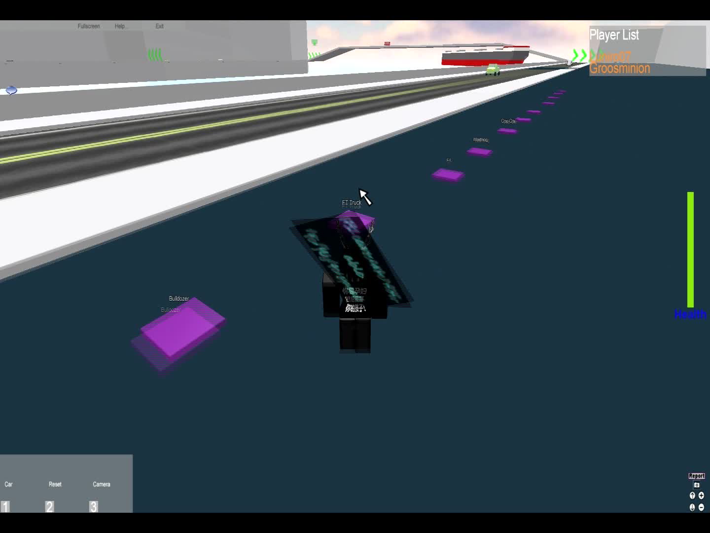 f1 car flyin'!!!