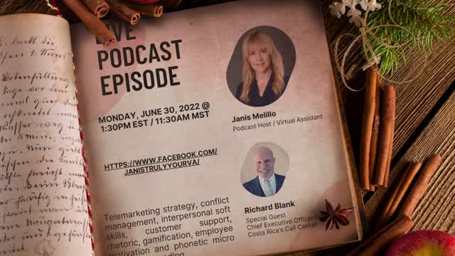 3 old school sales technique  in telemarketing. TrulyYourVA with Janis podcast guest Richard Blank