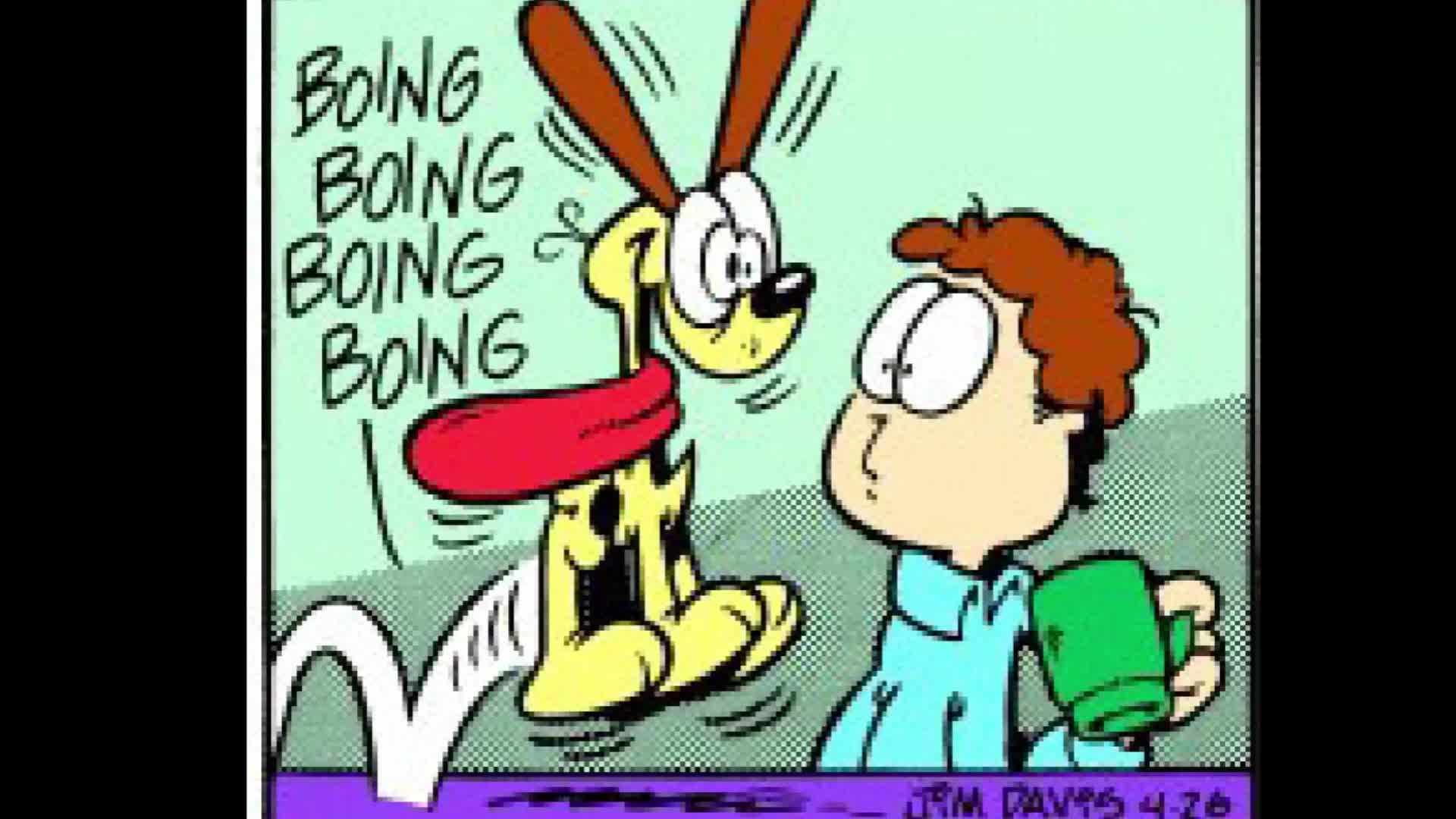 Odie's Reaction after Drinking Double Espresso