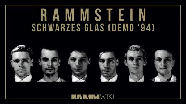 Rammstein - Schwarzes Glas (