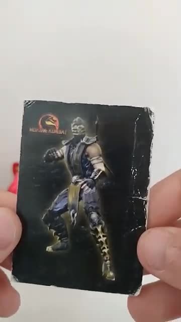 Unboxing Carta de Mortal Kombat Begins Fusion Serie G