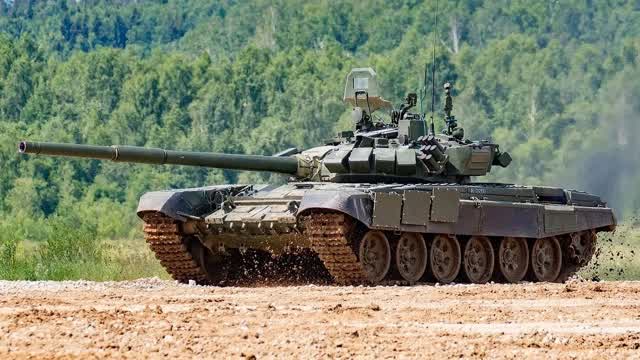 German tank. Russian tank.