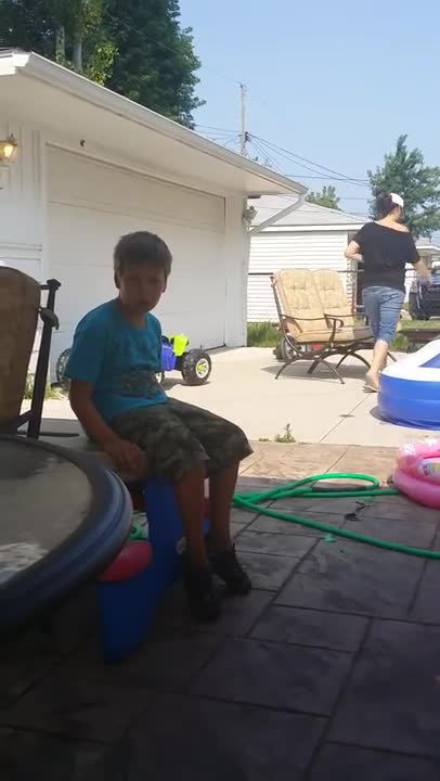 Joshua in a meltdown first video