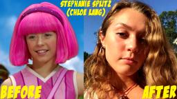 Lazy Town Before and After 2018