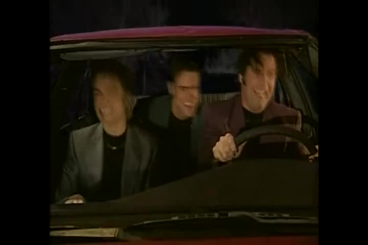 jim carrey jammin to harder better faster stronger because yes why not