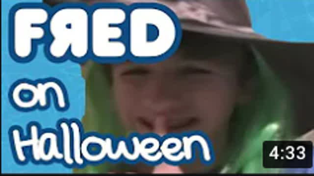 Fred on Halloween