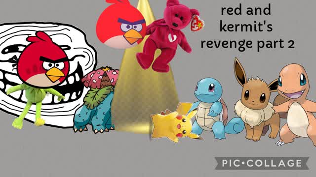 Pokemon plush episode 4: red and kermit's revenge part 2