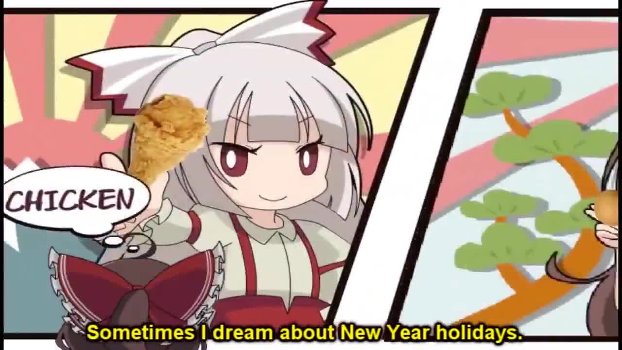 negro miko reimu - TouHou