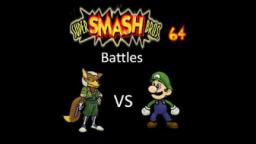 Super Smash Bros 64 Battles #65: Fox vs Luigi