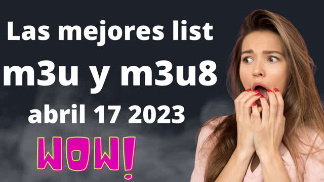 Como descargar y reproducir las listas m3u8
