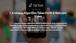 10 EXPLANATIONS WHY TIKTOK IS GOOD