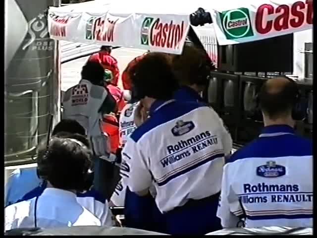 F1 Monaco 1997 FP2-Frentzen crashes