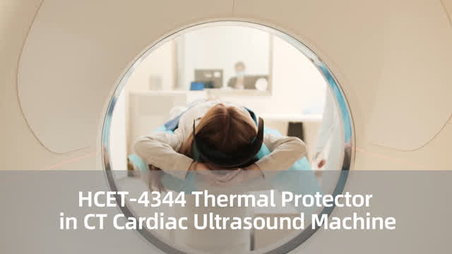 HCET-4344 thermal protector in CT cardiac color ultrasound machine