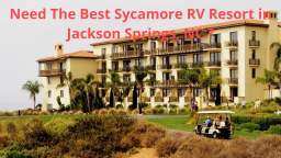 Sycamore Lodge RV Resort in Jackson Springs, NC
