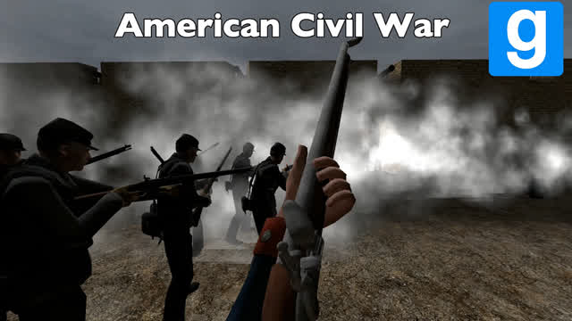 American Civil War: Garrys Mod Machinima CSA VS Union