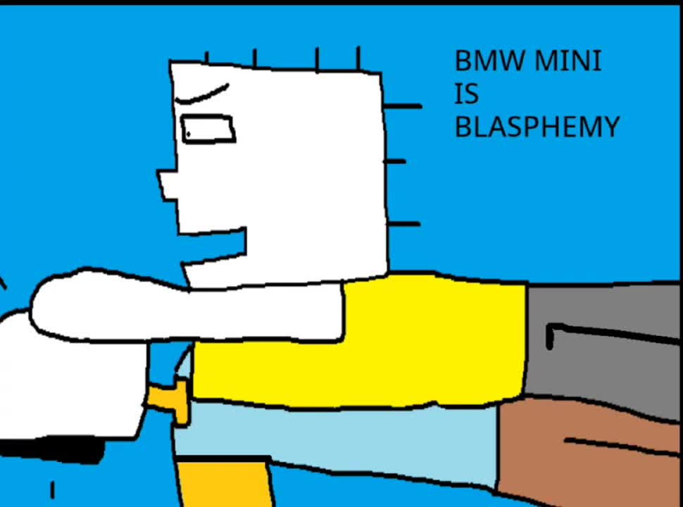 Microsoft Sam - BMW Mini is Blasphemy