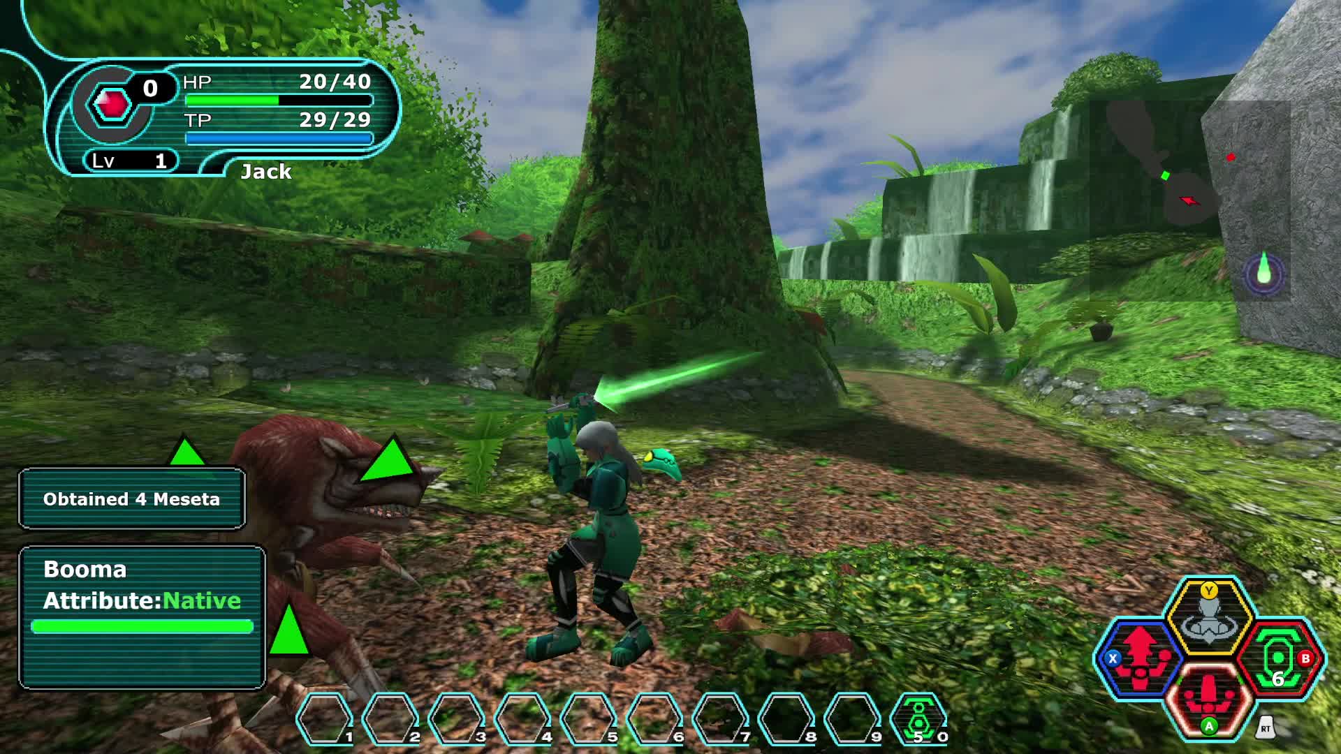 PSO Reborn short Forest gameplay PSO Reborn short Forest gameplay