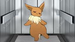 Eevee dancing to WufuDufus elevator music