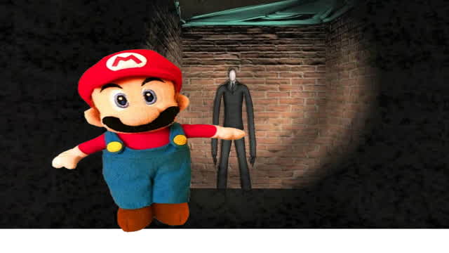 Mario plays SLENDER: The Eight Pages