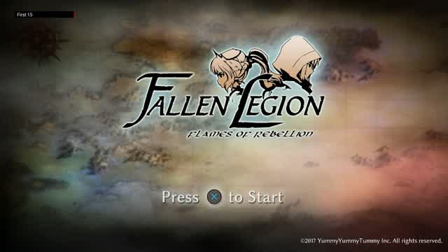 The First 15 Minutes of Fallen Legion: Flames of Rebellion (Vita)