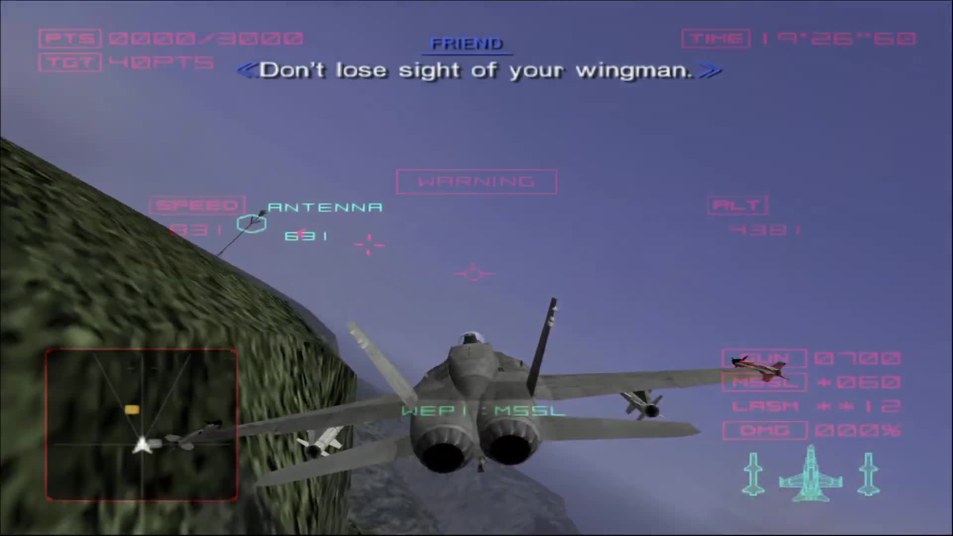 ACE COMBAT 8 PLANE - Ace Combat 4 Ep.17