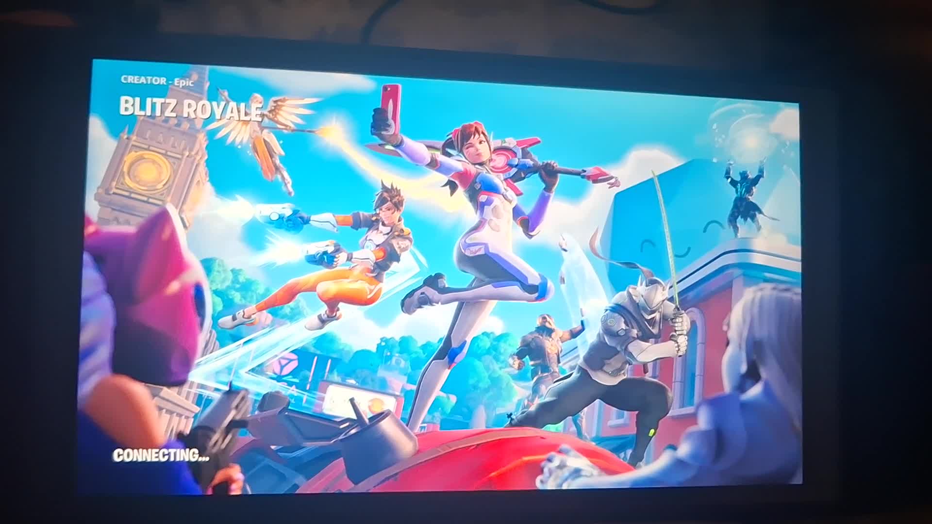 I love playing Fortnite with my friends