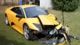 car crashes - luxury cars part 1