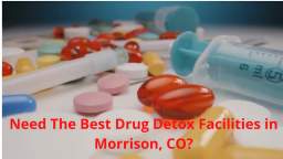 Drug Detox Facilities in Morrison, CO | Red Rocks Denver Detox Center