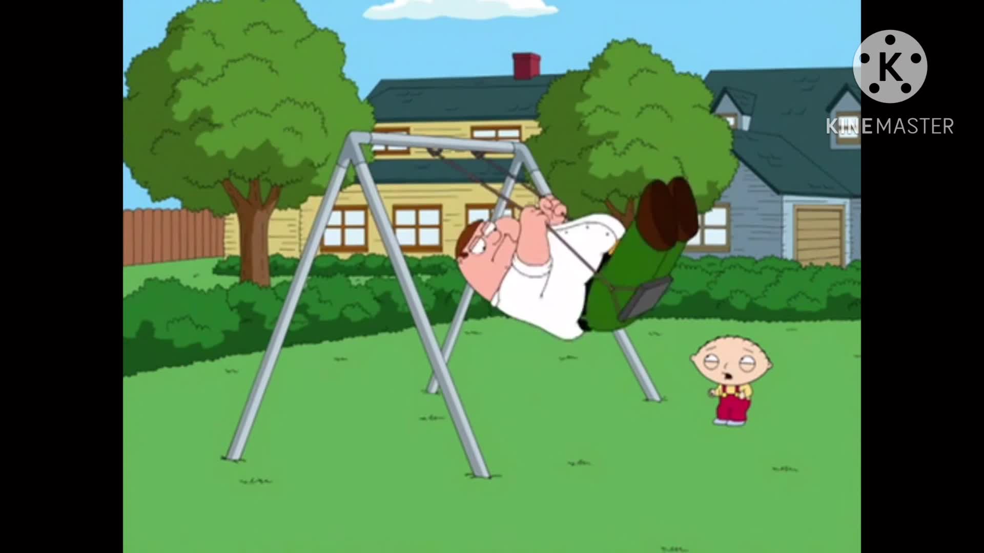 Peter makes a big jump/went to heaven
