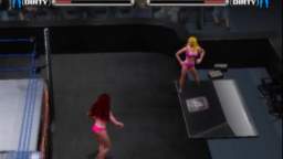 WWE SVR 2005 PS2 Kurisu Makise vs Star Butterfly Ryona