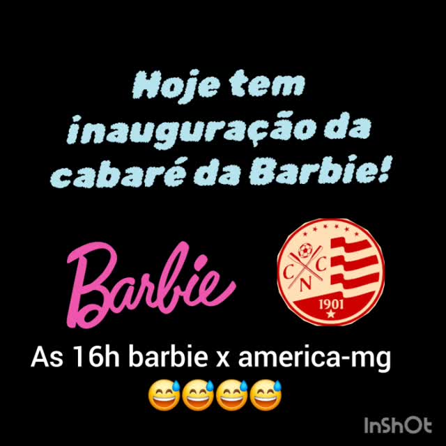 divulgacao da inauguaracao do cabare da barbie