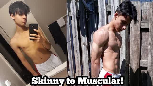 my-transformation-from-skinny-to-muscular-gymmotivation-shorts-homeworkout