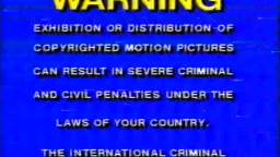 Opening to Russian Roulette 1982 Australian VHS