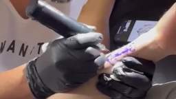 José Rafael Cordero Sánchez y su primer tatuaje