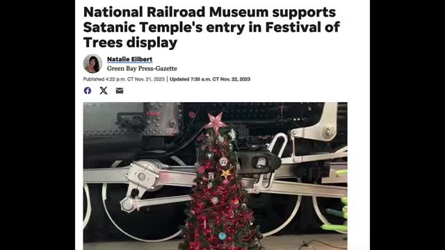 HAIL SANTA! SATANISTS USING DIVISIVE DECORATIONS AGAIN TO GASLIGHT CHRISTIANS OVER CHRISTMAS! HAIL SANTA! SATANISTS USING DIVISIVE DECORATIONS AGAIN TO GASLIGHT CHRISTIANS OVER CHRISTMAS!