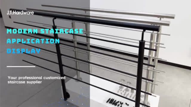 Ascend in Style: Discover the Ultimate Modern Staircase Display! #glassrailing #staircase