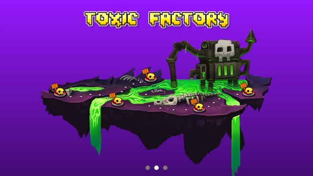 Geometry Dash World - Toxic Factory (all levels)