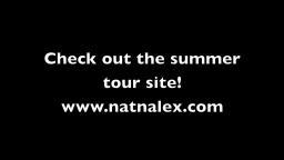 Nat & Alex Wolff - Summer tour website welcome