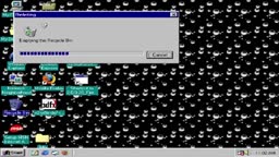 Running NES emulator on Windows 98 running on emulated pentium 2
