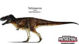 New Beasts Of The Mesozoic Tyrannosaur Series Tarbosaurus Concept Drawing