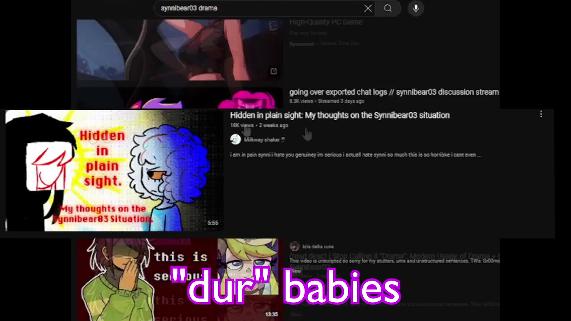 U SUCK - Synnibear03 U SUCK - Synnibear03
