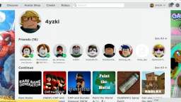 Fake Roblox Profile and Real Roblox Profile