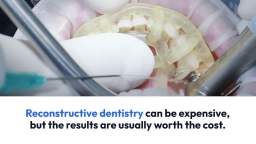 The Different Procedures of Reconstructive Dentistry