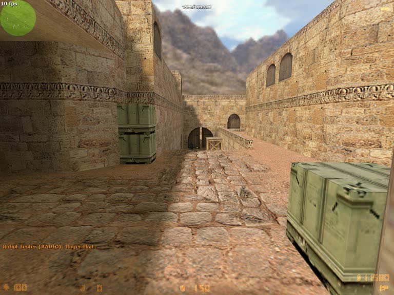 Playing CS 1.6 Playing CS 1.6