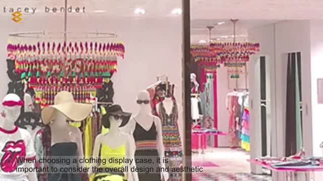 Customized Clothing display showcase manufacturers From China |
