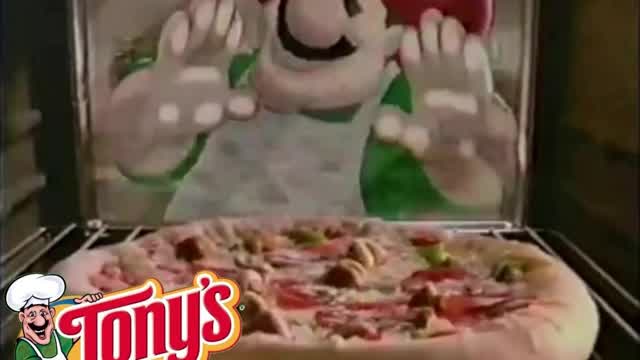 Classic Tonys Frozen Pizza Commercials 1970s-1990s