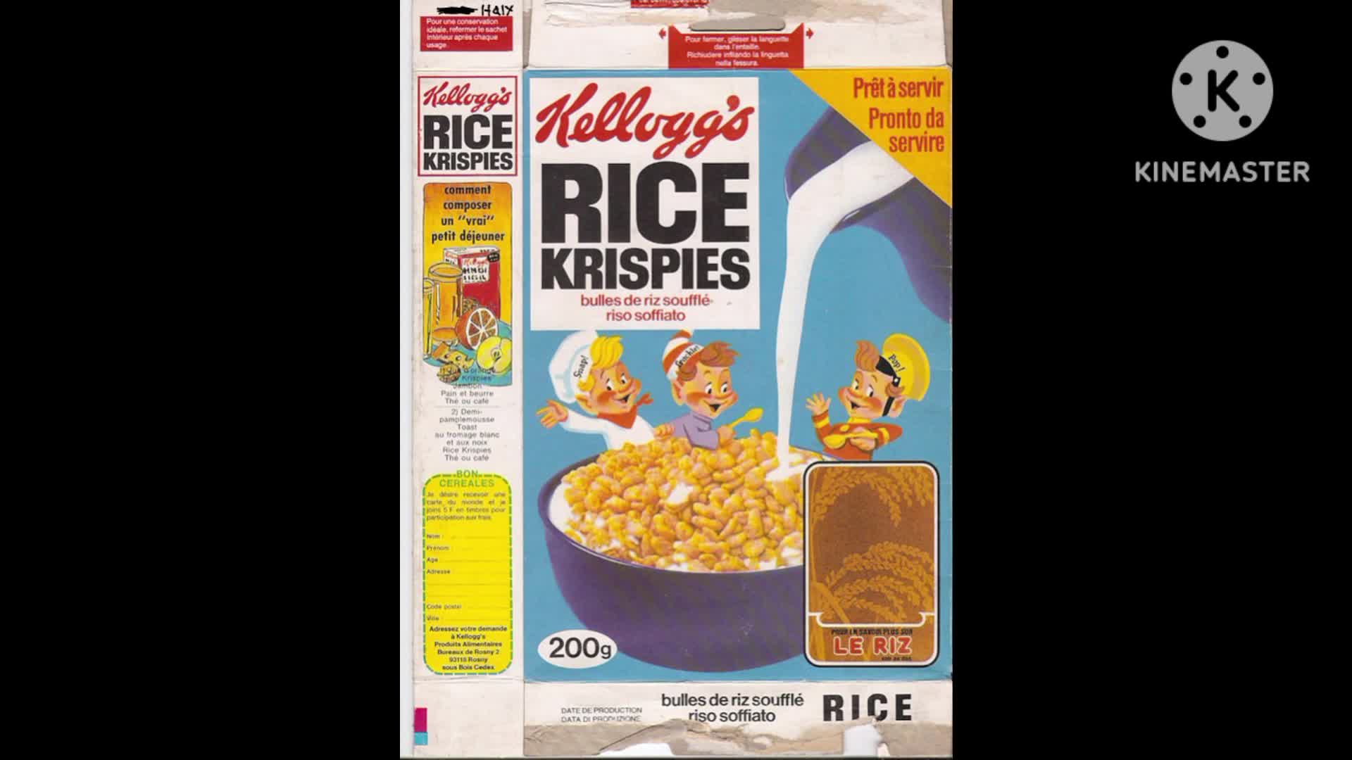 The Jingle for the Italian Kellogg's Rice Krispies commercial (Soundtrack version) The Jingle for the Italian Kellogg's Rice Krispies commercial (Soundtrack version)
