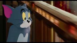 Tom and Jerry (2021) Train Scene